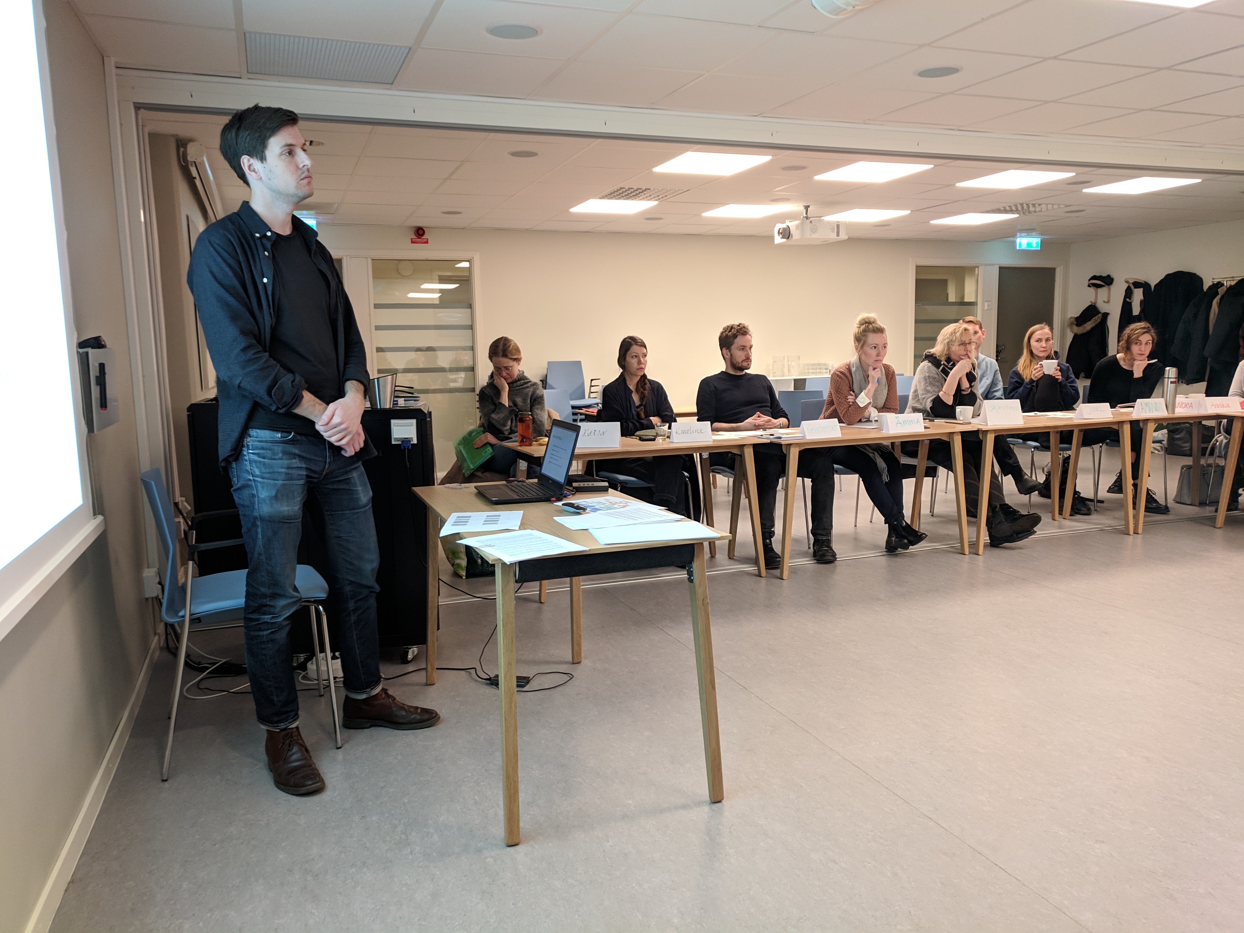 Ola Berge föreläser under pre-core vid Psykiatri Nordväst i januari 2019